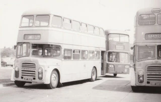 80 Leyland Behind owned by PMT