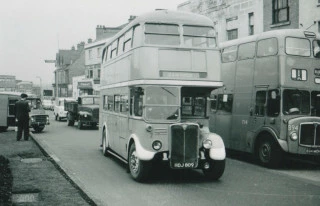 136 RT AEC Cannock Town Centre